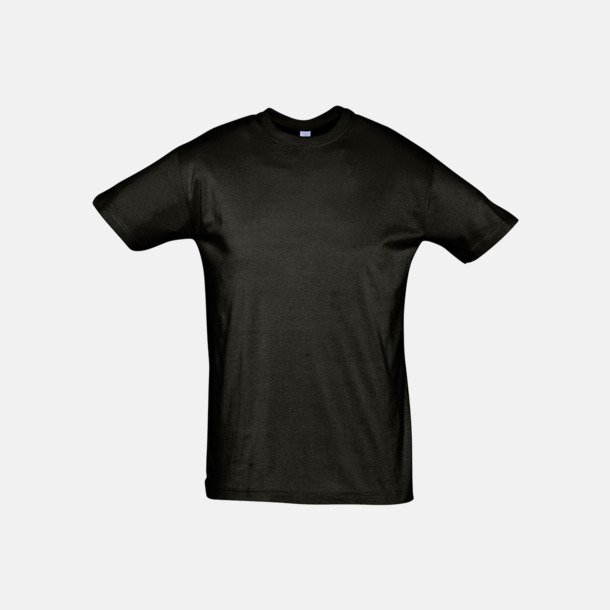 Deep Black Billiga unisex t-shirts i många färger med reklamtryck