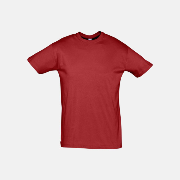 Tango Red Billiga unisex t-shirts i många färger med reklamtryck