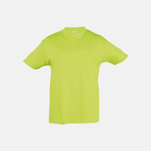 Apple Green Billig barn t-shirts i rmånga färger med reklamtryck