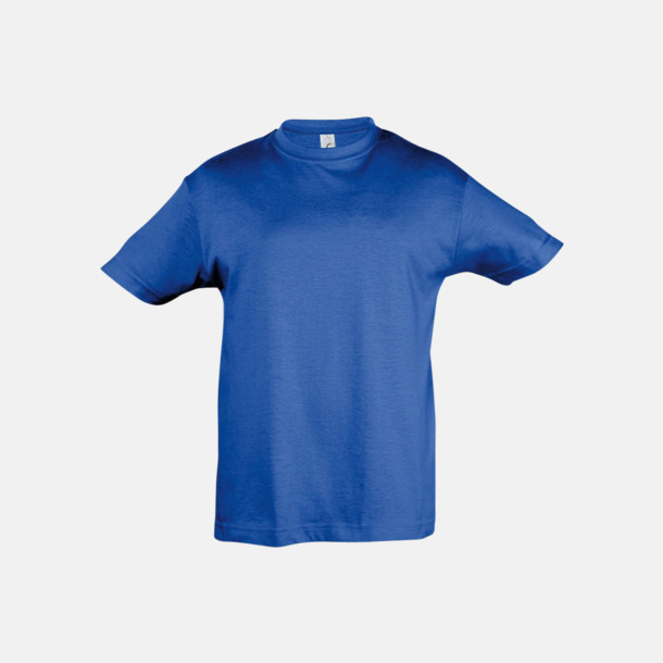 Royal Blue Billig barn t-shirts i rmånga färger med reklamtryck