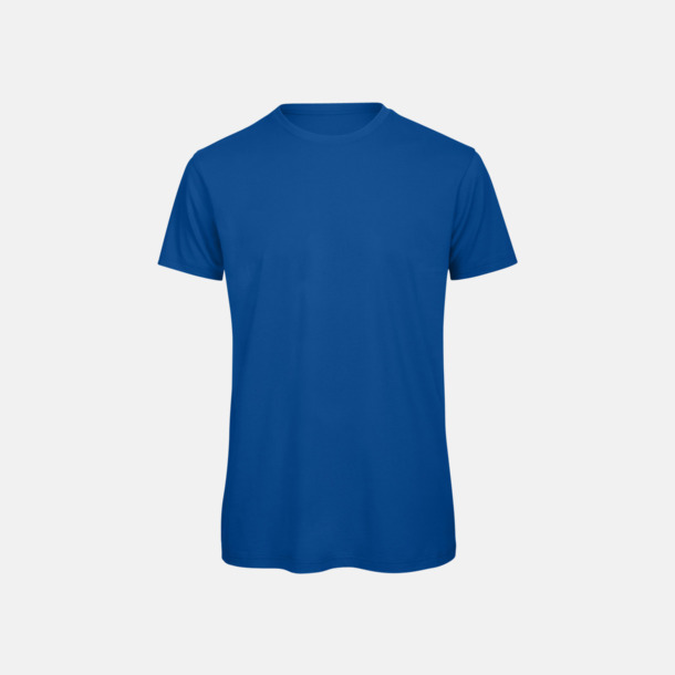 Royal Blue (herr) Neutrala eko t-shirts med reklamtryck