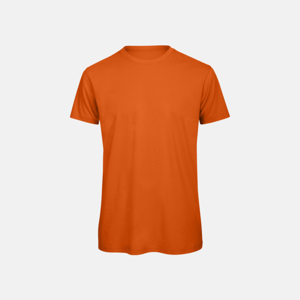 Urban Orange (herr) Neutrala eko t-shirts med reklamtryck