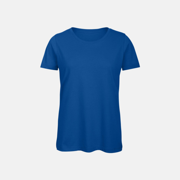 Royal Blue (dam) Neutrala eko t-shirts med reklamtryck