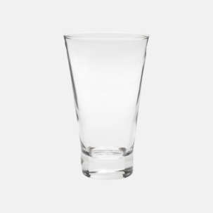 Unika glas med reklamtryck