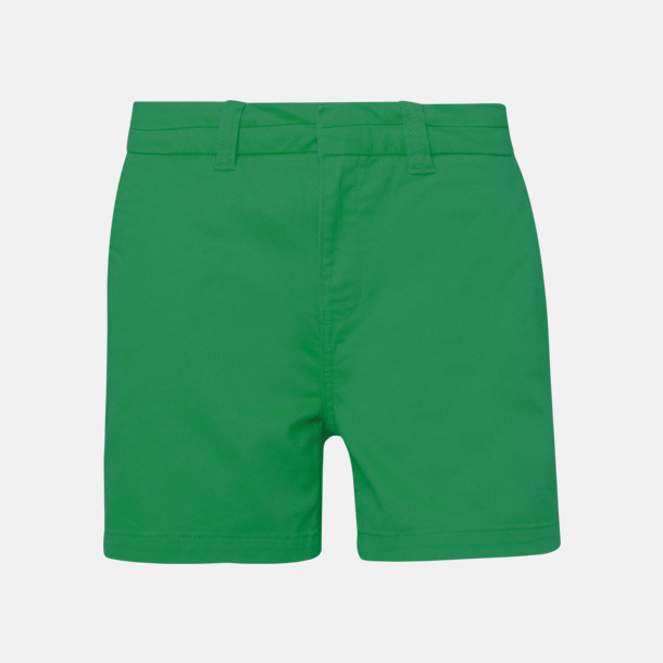 Kelly Green (dam) Herr- & damchino shorts med reklamtryck