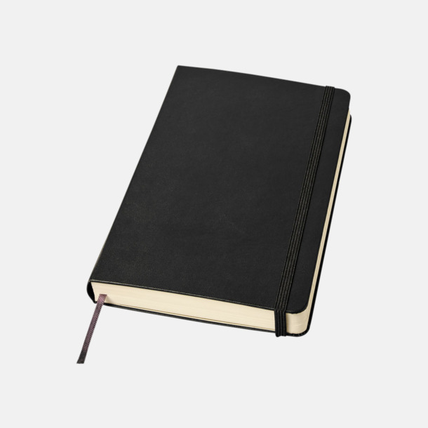 Svart (hardcover) Klassiska Moleskine anteckningsböcker i utökat format med reklamtryck